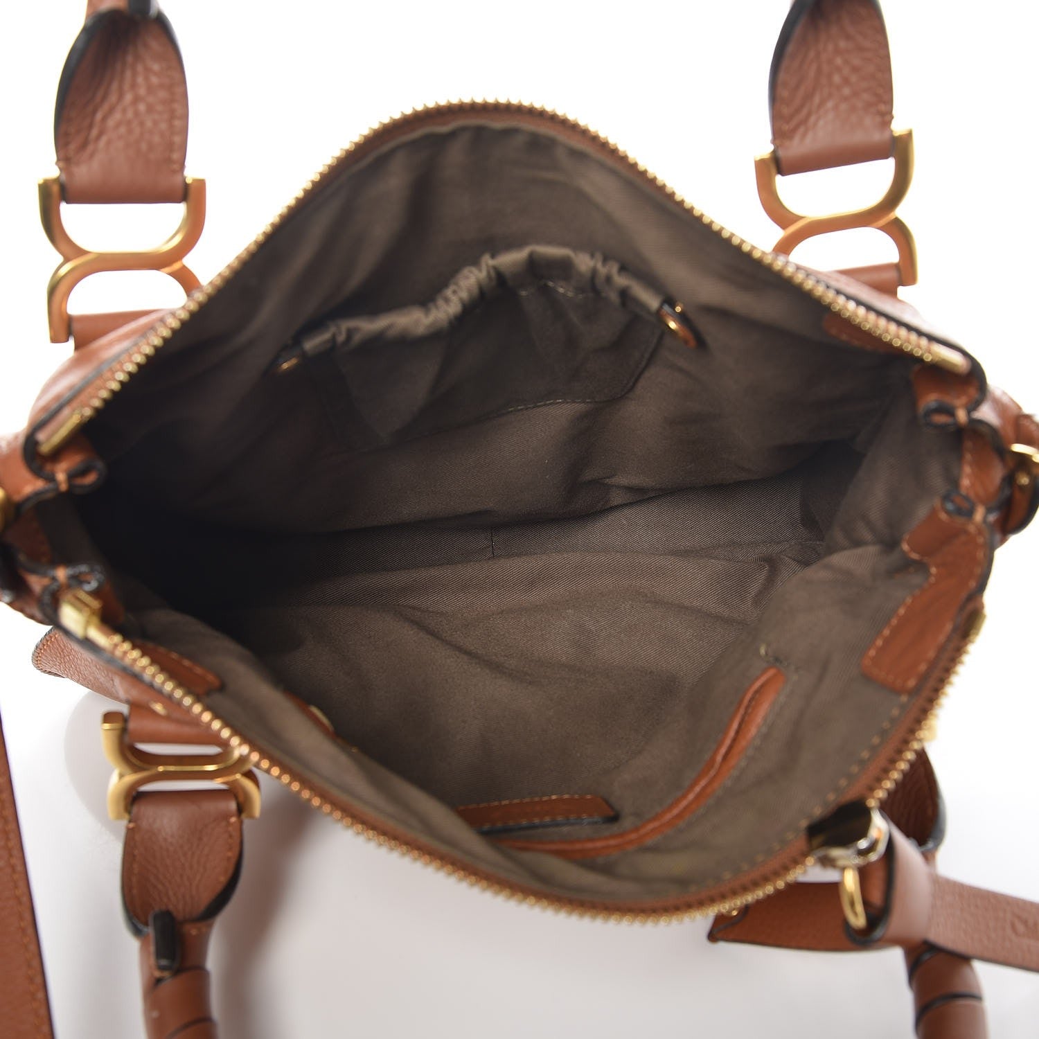 Chloe Calfskin Medium Marcie Satchel Tan 13 of 16