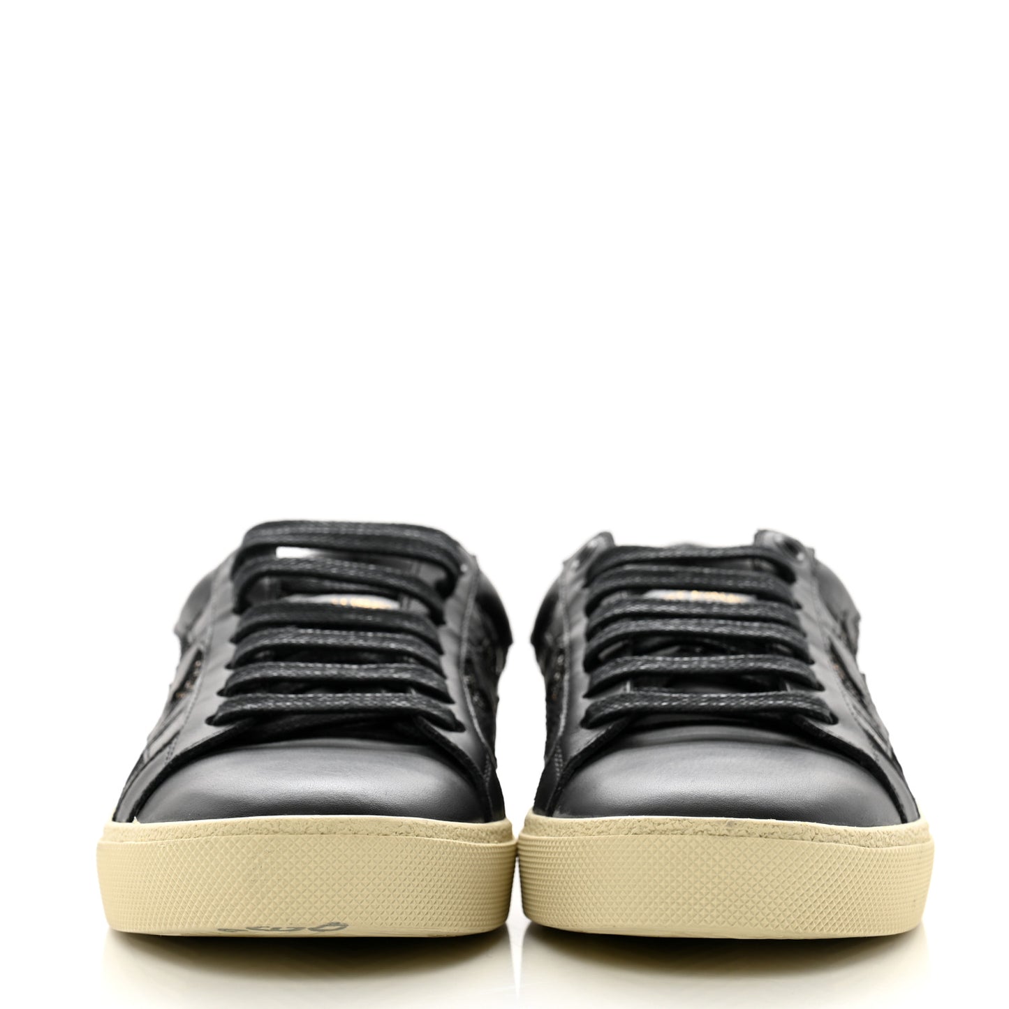 Nappa Womens Star Court Sneakers 38 Black
