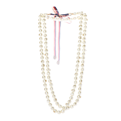 Gucci Pearl GG Sylvie Long Necklace 3 of 7