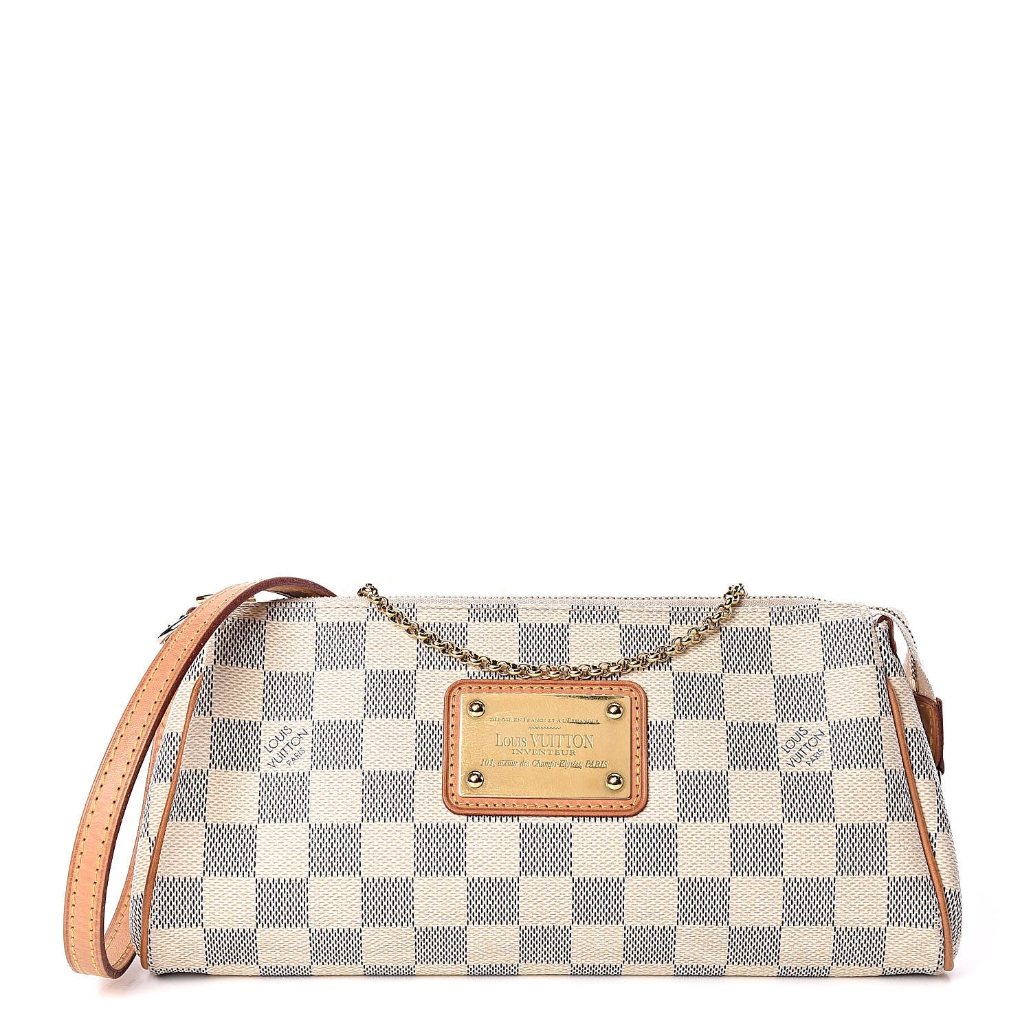 Louis Vuitton Damier Azur Eva Clutch 1 of 11