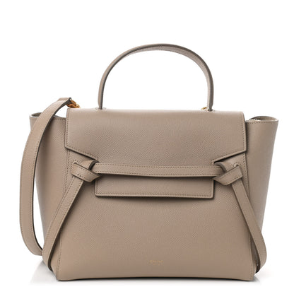 Celine Grained Calfskin Micro Belt Bag Light Taupe 1 of 10