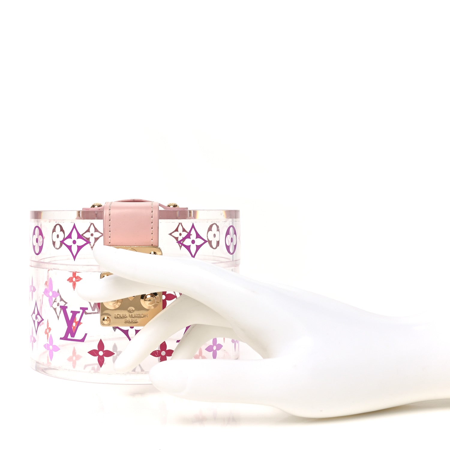 Louis Vuitton Transparent Plexiglass Box Scott Rose Ballerine 2 of 6