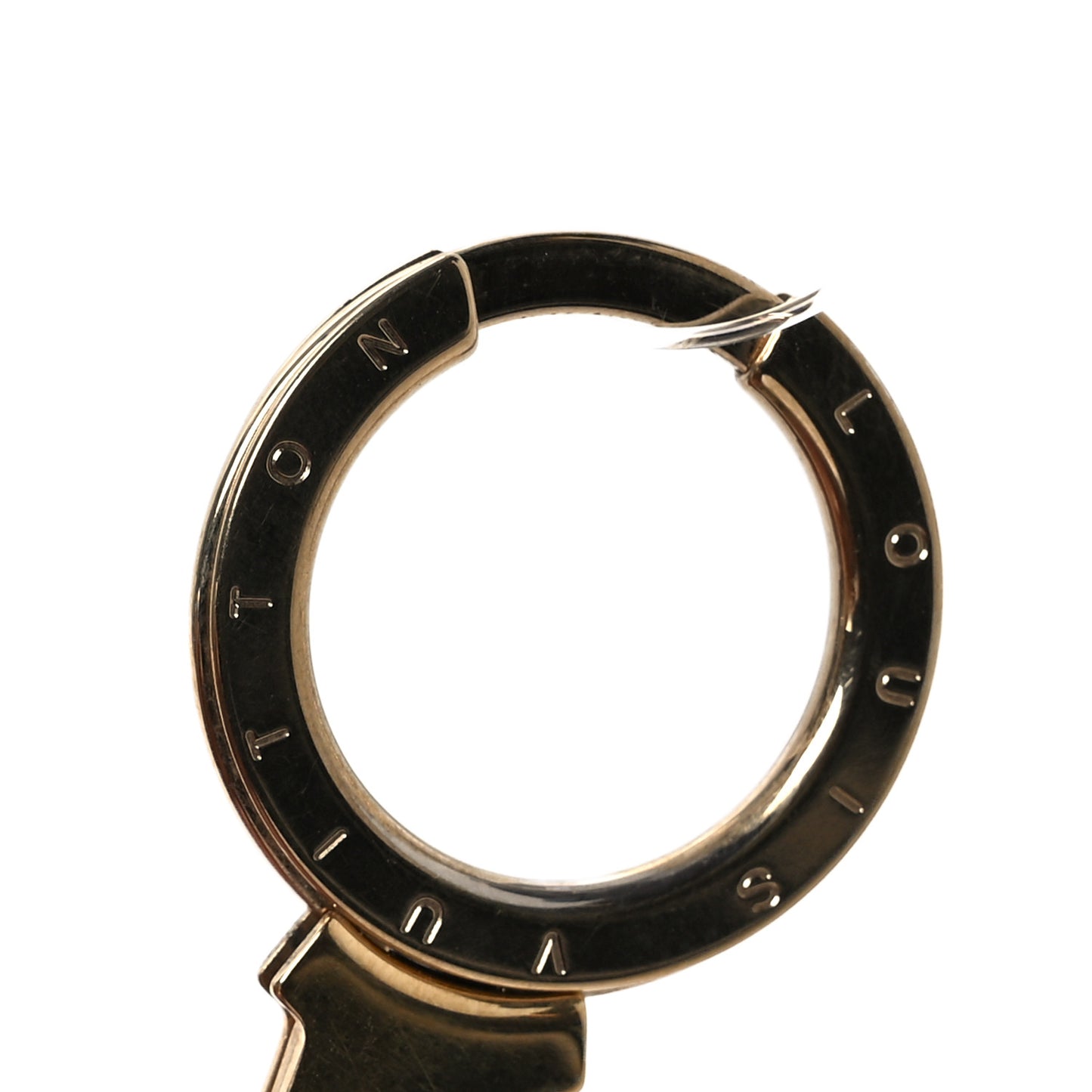 Enamel Looping Key Chain Bag Charm Multicolor