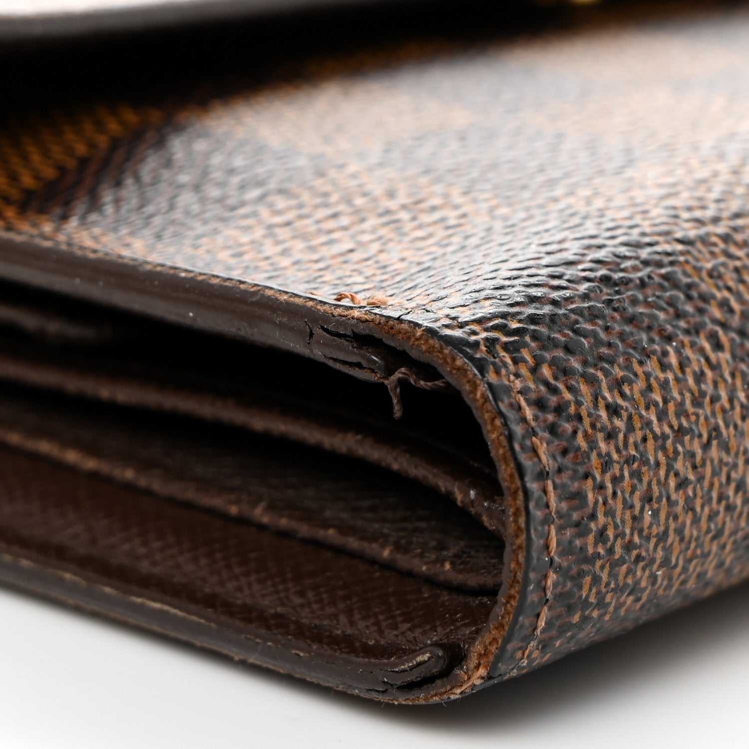 Louis Vuitton Damier Ebene Porte Tresor Etui Papier Wallet 8 of 14