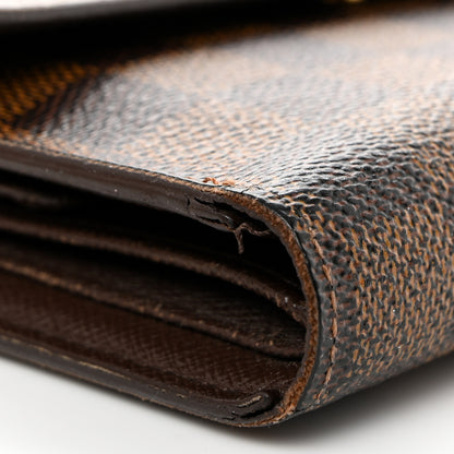 Louis Vuitton Damier Ebene Porte Tresor Etui Papier Wallet 8 of 14