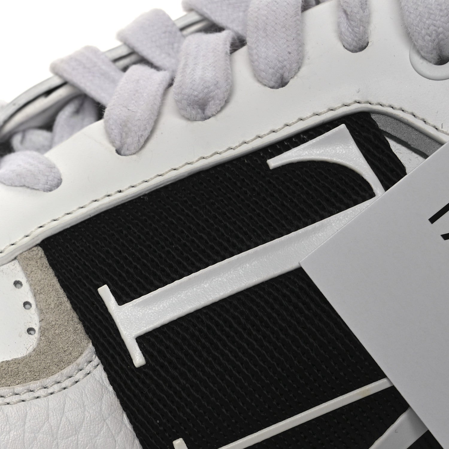 Valentino Garavani Calfskin Womens VL7N Sneakers 37 Black White 15 of 15