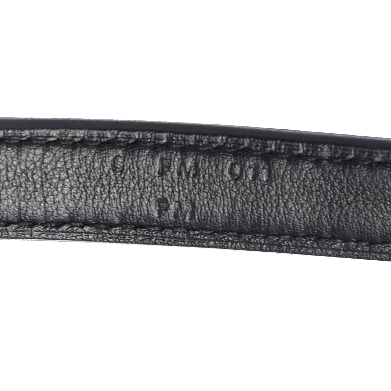 Hermes Swift 16mm Mini Dog Carres Bag Strap Black 4 of 4