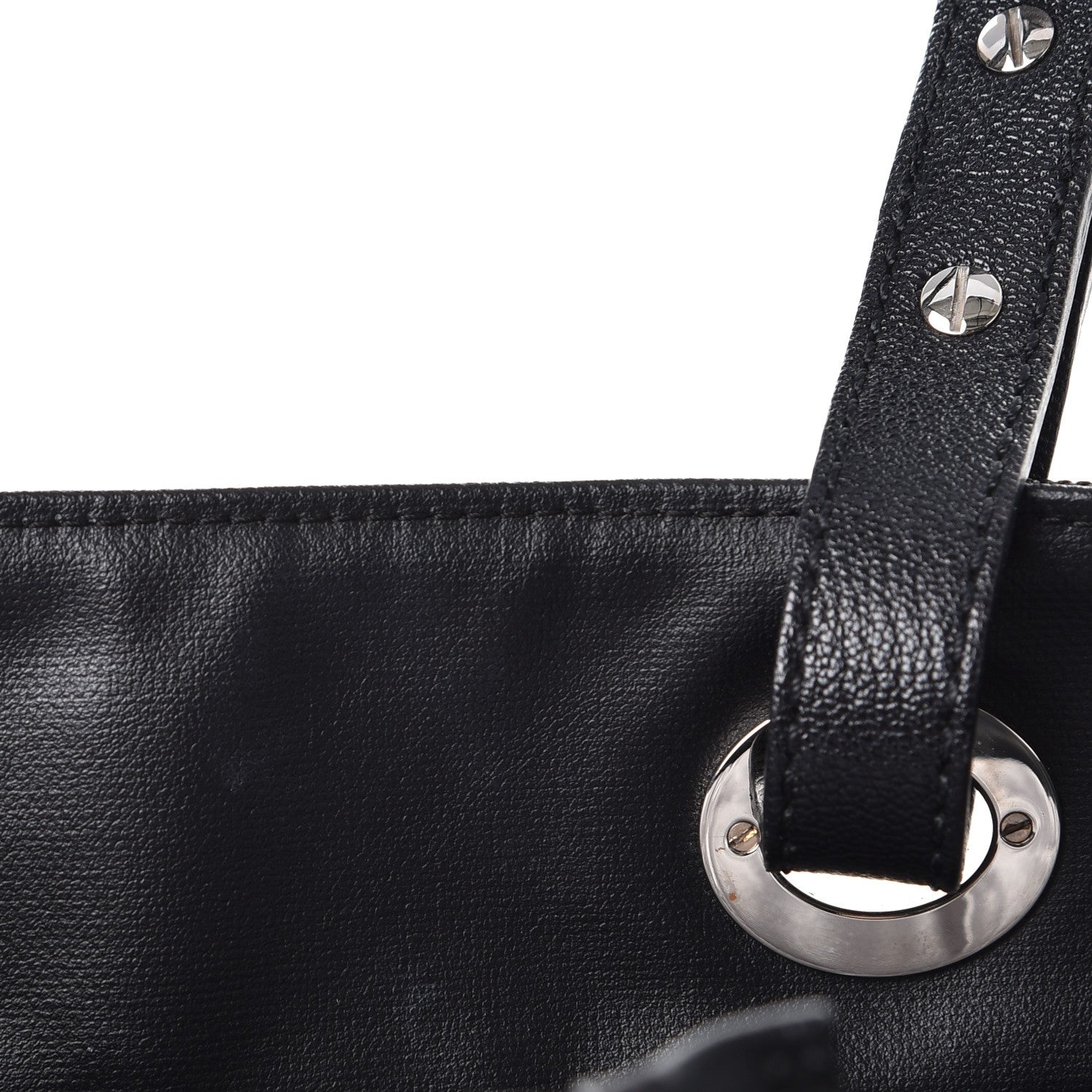 Chanel Coated Canvas Large Paris Biarritz Tote Black 15 of 15