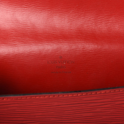 Louis Vuitton Epi Pochette Ceinture Tilsitt Belt Pouch Red 8 of 11