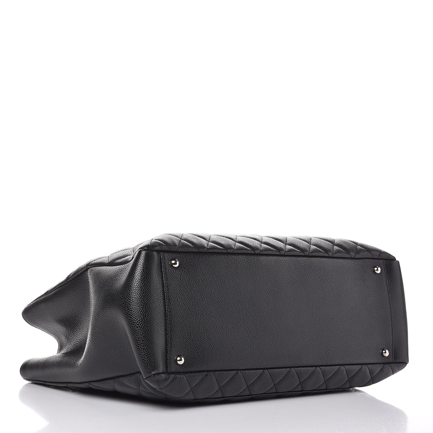 Caviar Quilted XL Grand Shopping Tote GST Black