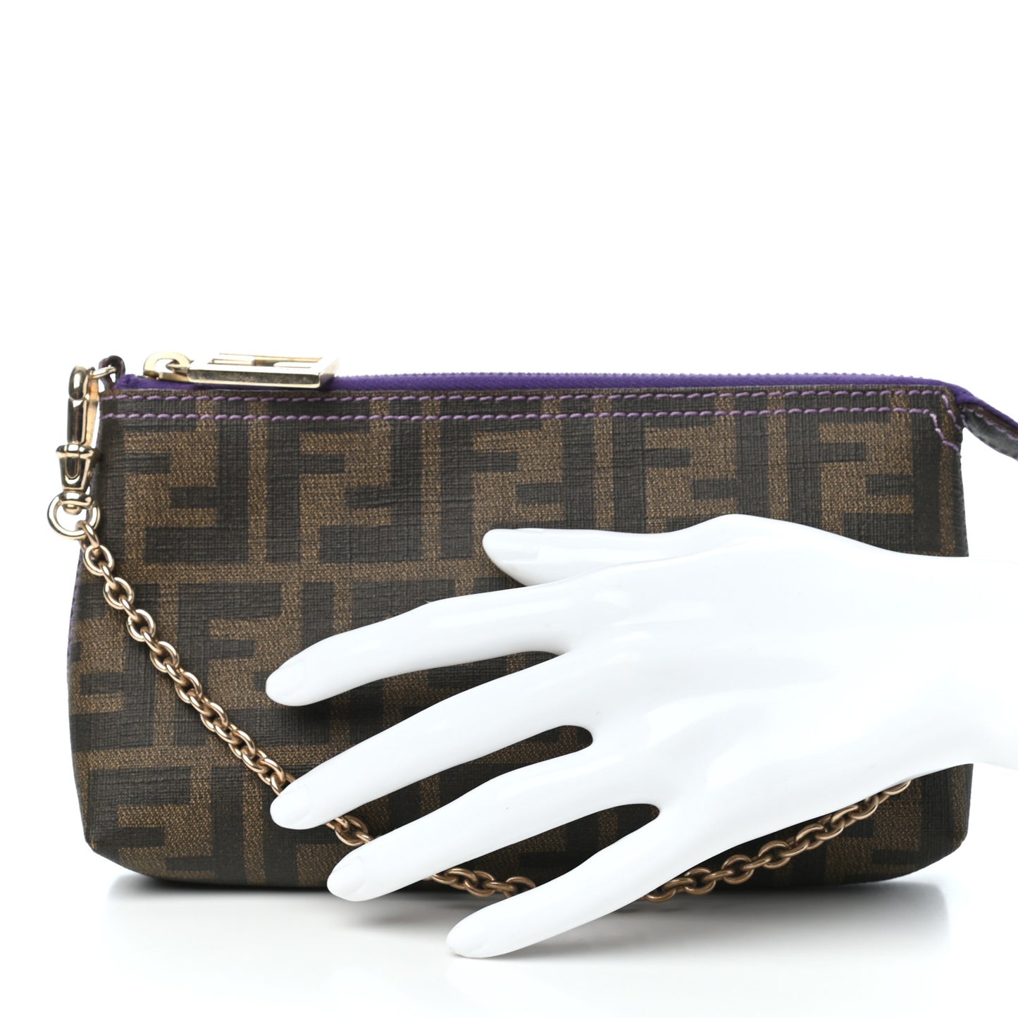 Zucca Spalmati Pochette Tobacco Viola