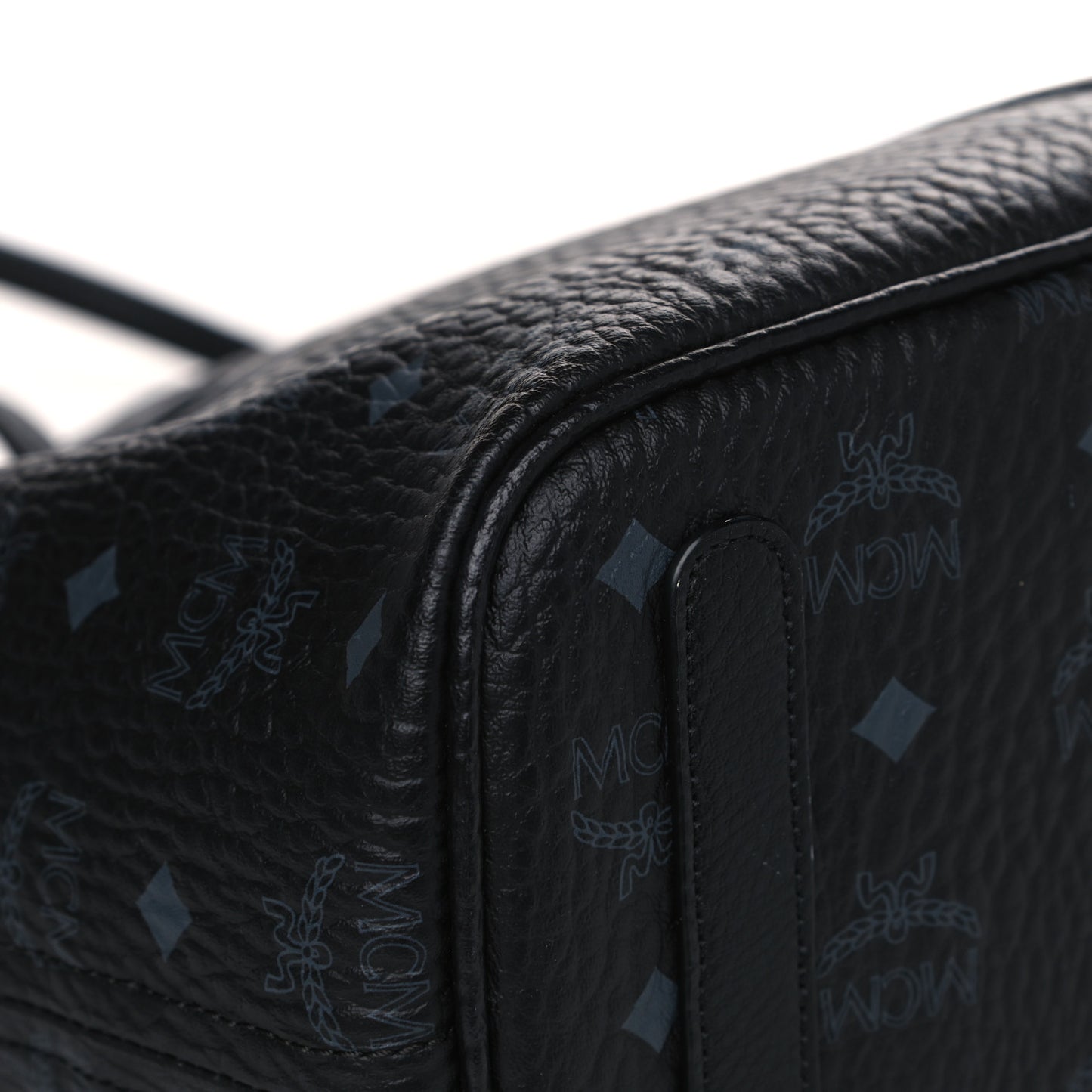 Visetos Medium Liz Reversible Shopper Tote Black