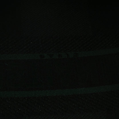Christian Dior Canvas Embroidered Large Checkered Book Tote Black Green 11 of 11