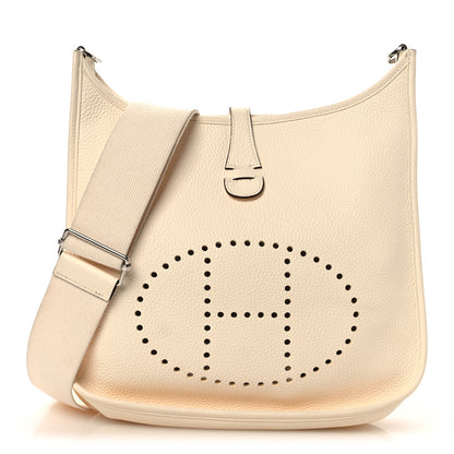 Hermes Taurillon Clemence Evelyne III PM Nata 1 of 12
