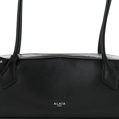 Alaia Shiny Goatskin Medium Le Teckel Bag Black 8 of 13