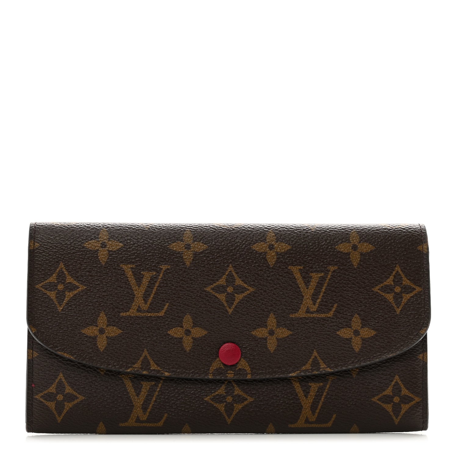 Louis Vuitton Monogram Emilie Wallet Fuchsia 1 of 8