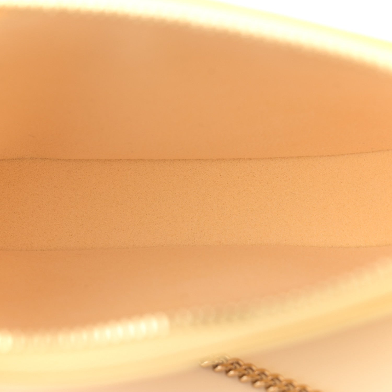 Louis Vuitton Metallic Vernis Valentine Mini Pochette Accessories Banana Fizz 5 of 10