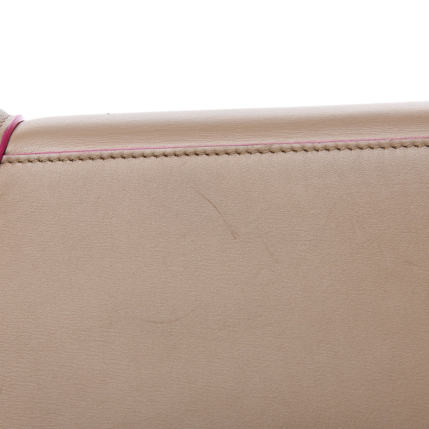 Celine Palmelato Calfskin Micro Luggage Beige 12 of 14
