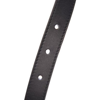 Gucci Calfskin Double G 20mm Belt 120 48 Black 5 of 8