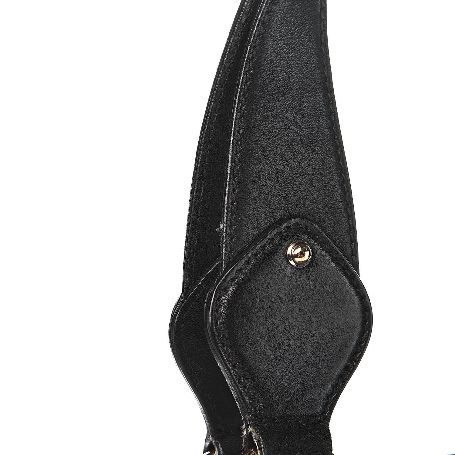 Gucci Calfskin Creole Large Tote Black 9 of 14