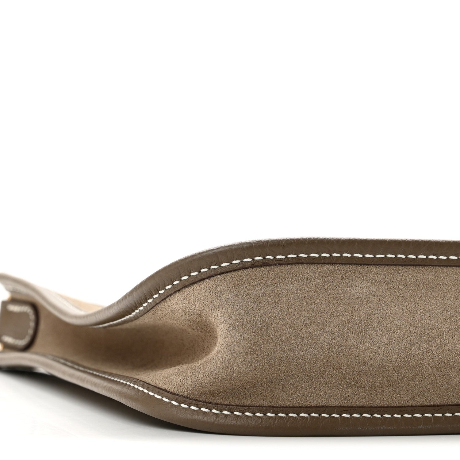 Hermes Veau Grizzly Taurillon Clemence Evelyne TPM Gris Caillou Etoupe 8 of 10