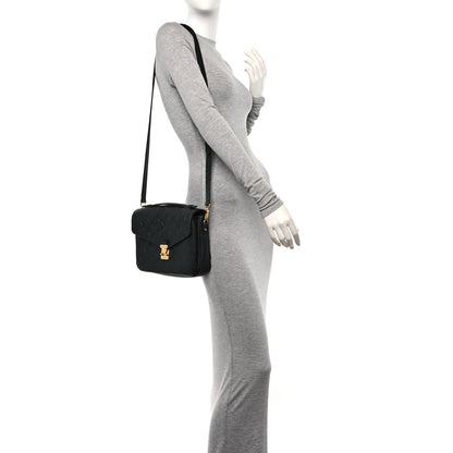 Louis Vuitton Empreinte Pochette Metis Black 2 of 10