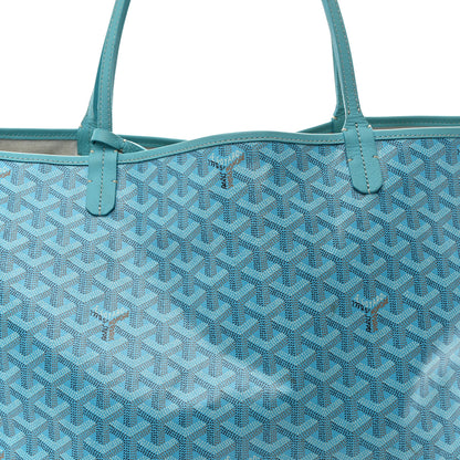 Goyard Goyardine Saint Louis GM Balise Beach Towel Set Turquoise 10 of 12
