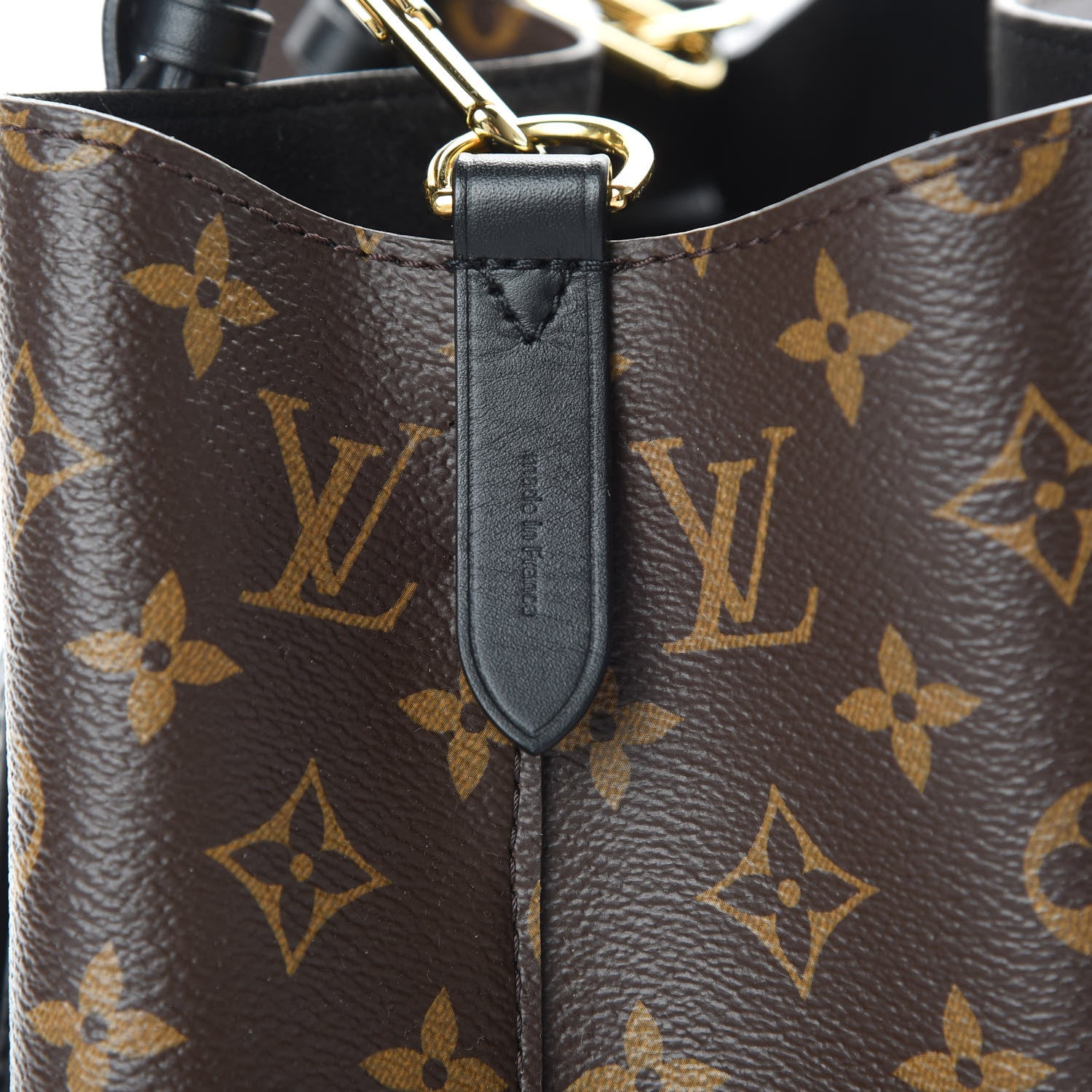 Louis Vuitton Monogram Neonoe MM Black 7 of 10