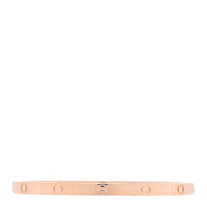Cartier 18K Pink Gold Small LOVE Bracelet 15 1 of 7
