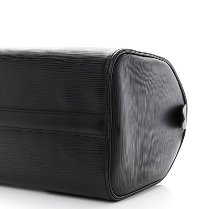 Louis Vuitton Epi Speedy 25 Black 9 of 12