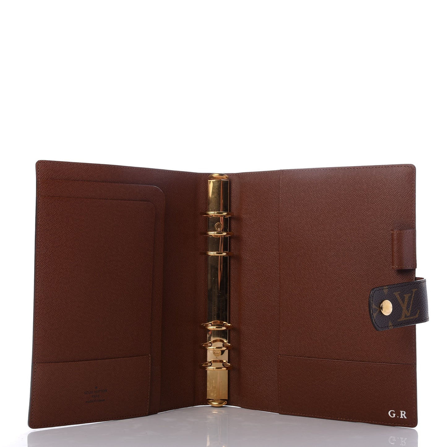 Monogram Large Ring Agenda Cover