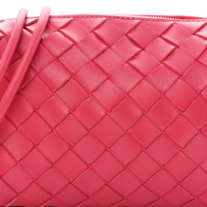 Bottega Veneta Nappa Intrecciato Mini Loop Camera Bag Cranberry 7 of 9