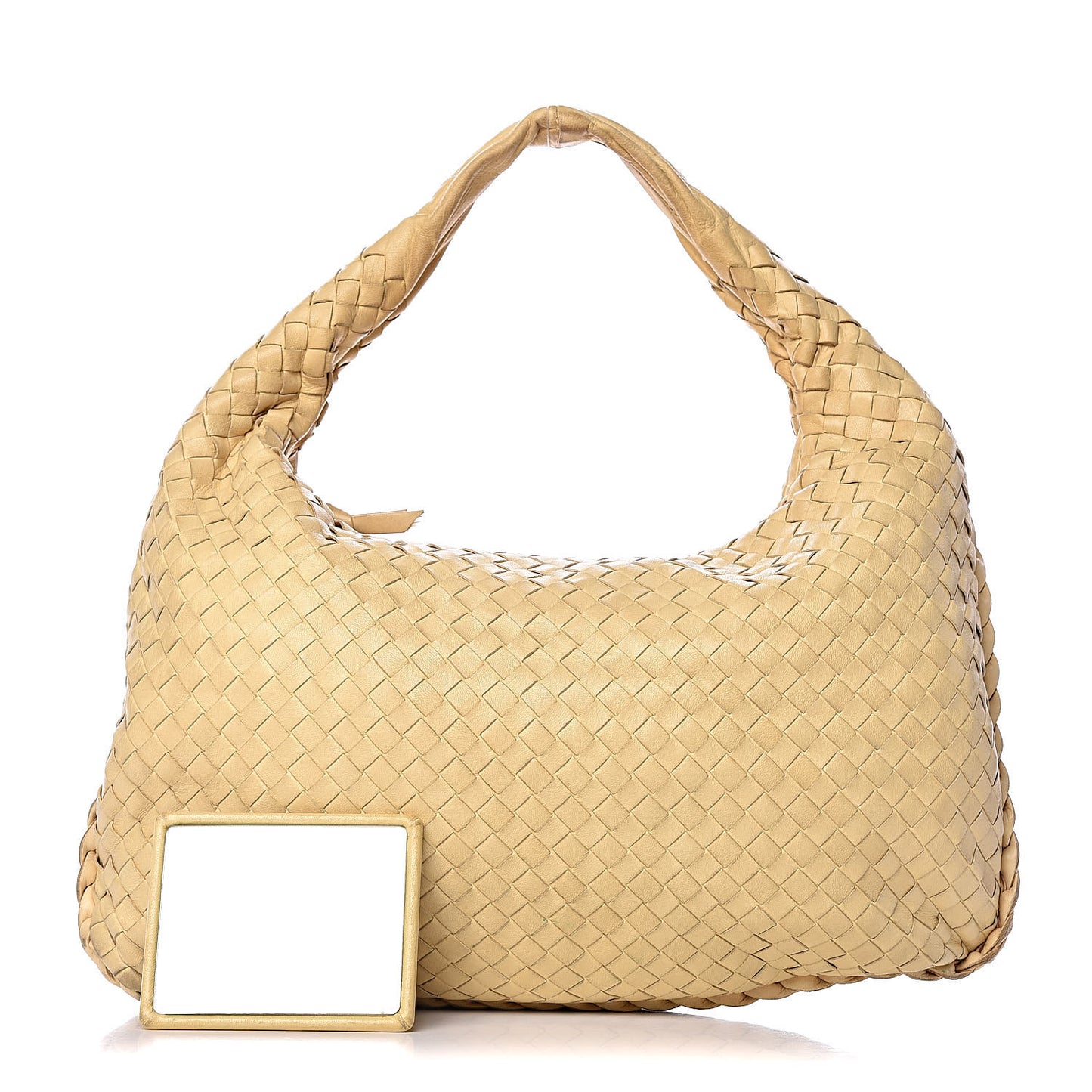 Nappa Intrecciato Medium Veneta Hobo Banane
