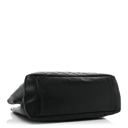 Chanel Caviar Quilted Grand Shopping Tote GST Black 4 of 18