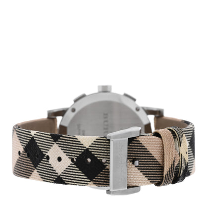Burberry Stainless Steel Calfskin 42mm Chronograph Quartz Watch BU9357 3 of 5