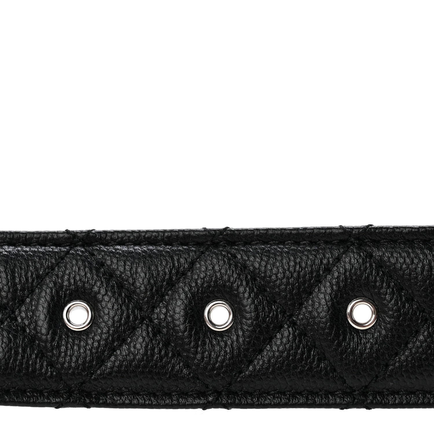 Chanel Caviar Quilted CC Chain Belt 80 32 Black 3 of 7