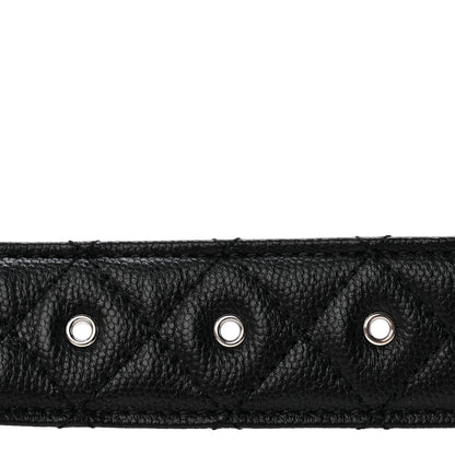 Chanel Caviar Quilted CC Chain Belt 80 32 Black 3 of 7