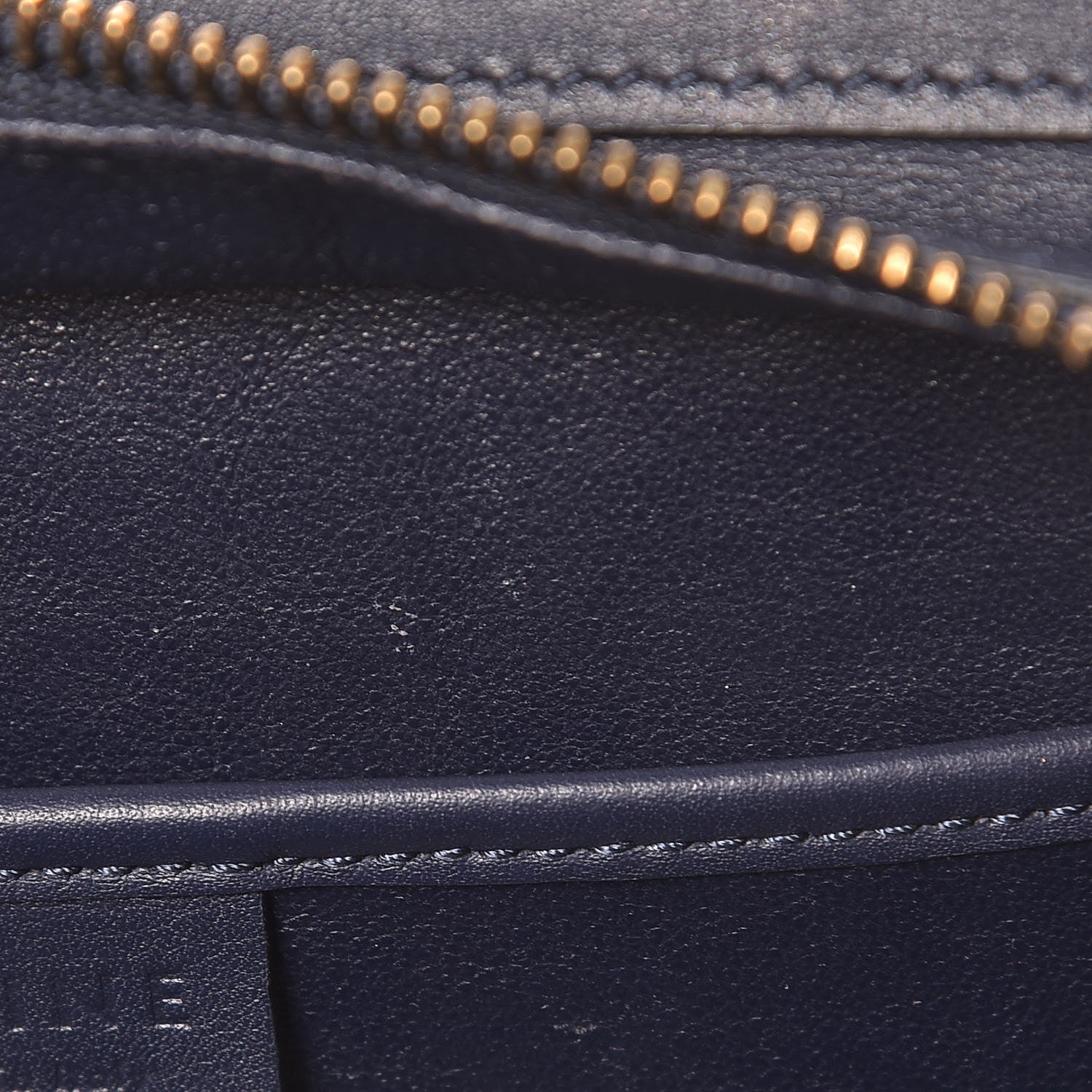 Celine Smooth Calfskin Nano Luggage Ink 8 of 13