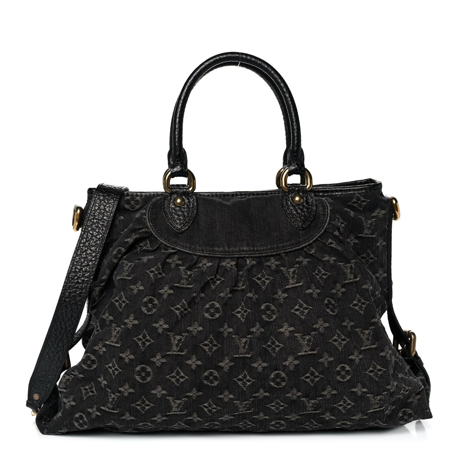Louis Vuitton Denim Neo Cabby GM Black 1 of 10