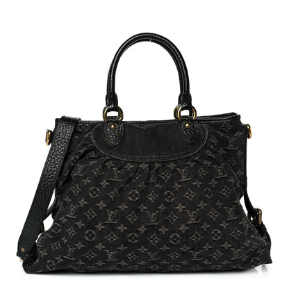 Louis Vuitton Denim Neo Cabby GM Black 1 of 10