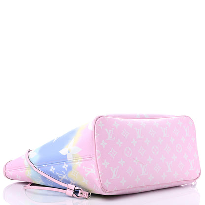 Louis Vuitton Monogram Escale Neverfull MM Pastel 4 of 11