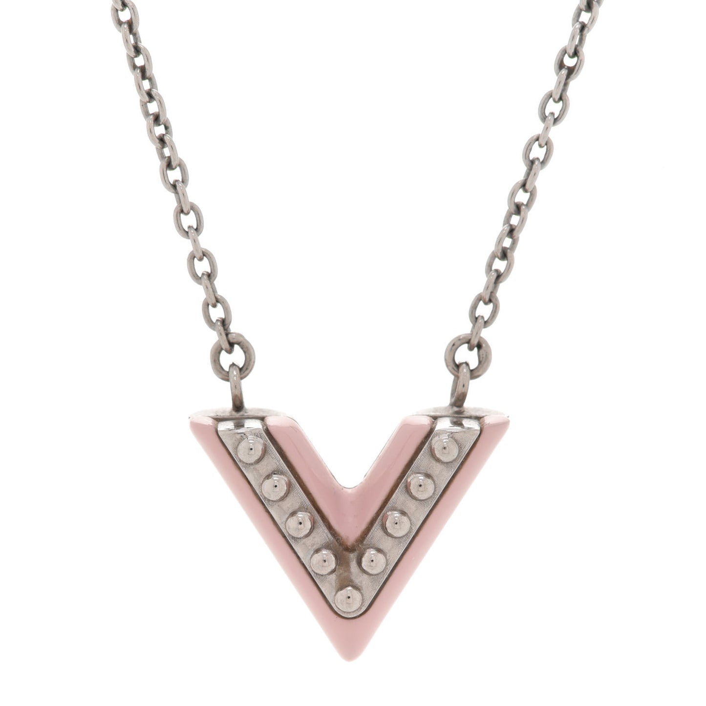 Essential V Necklace Rose Palla