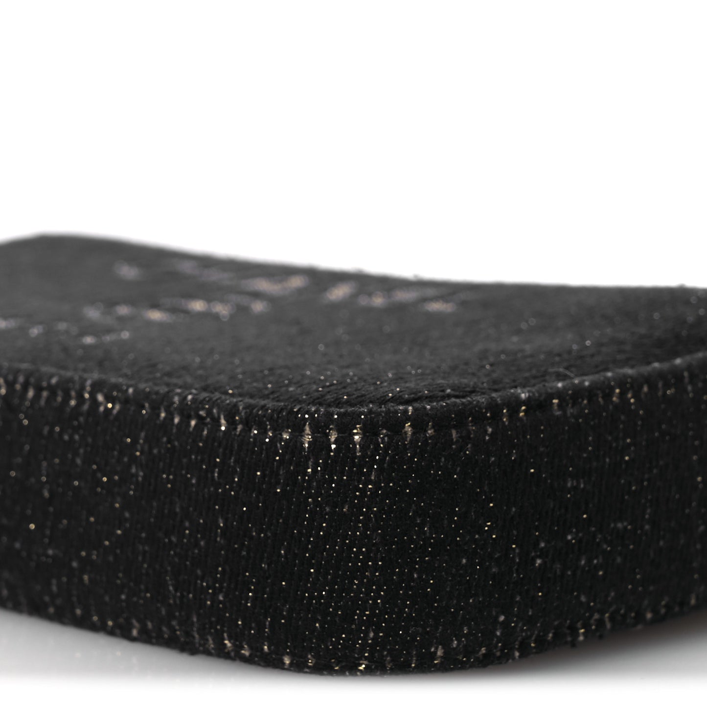 Canvas Small Deauville Clutch With Chain Navy