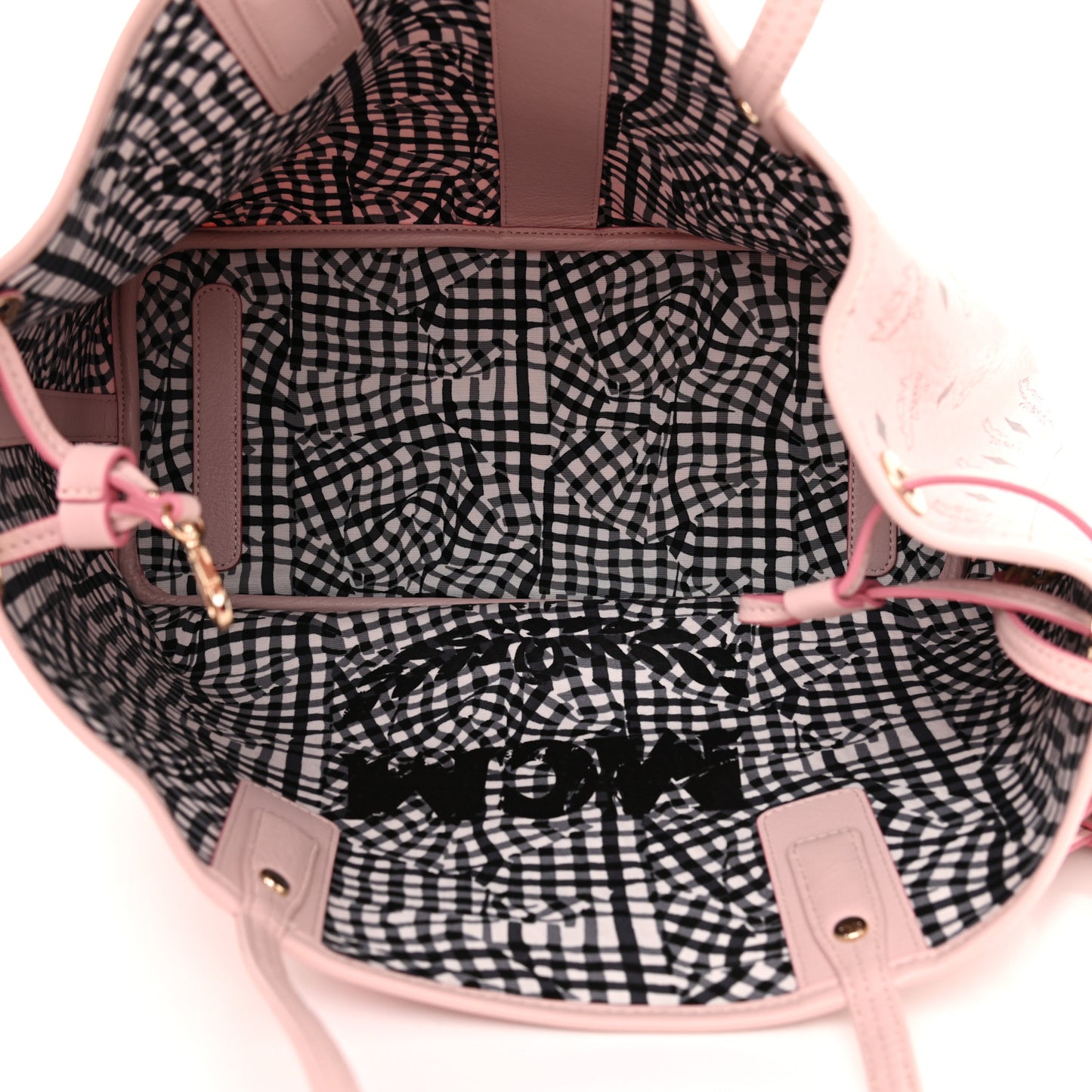 Visetos Medium Liz Reversible Shopper Tote Powder Pink