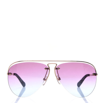 Louis Vuitton Monogram Grease Sunglasses Z1280W Gold 2 of 4
