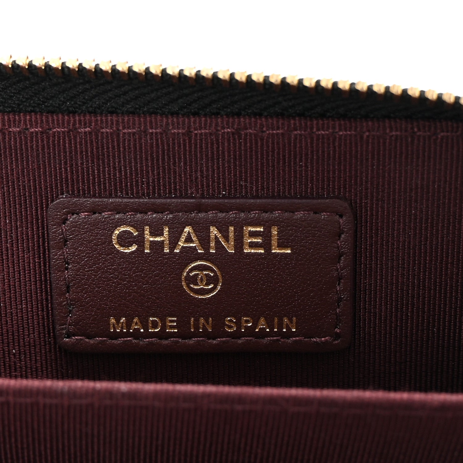 Chanel Caviar Quilted Zip Coin Purse Black 6 of 7