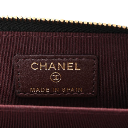 Chanel Caviar Quilted Zip Coin Purse Black 6 of 7