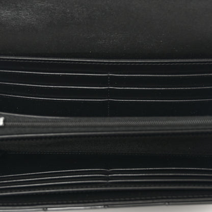 Chanel Patent Quilted Large Gusset Flap Wallet So Black 5 of 9