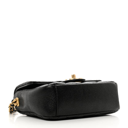Chanel Caviar Quilted Mini Chain Soul Flap Black 4 of 10