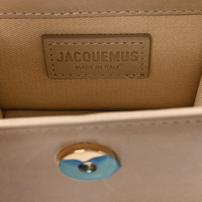 Jacquemus Calfskin Le Chiquito Whipstitch Beige 6 of 9
